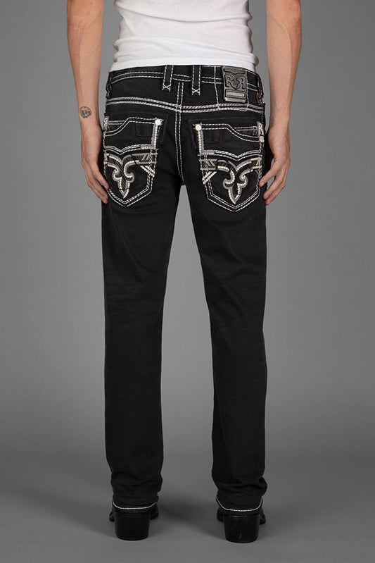 Kylo Straight Jeans in Black