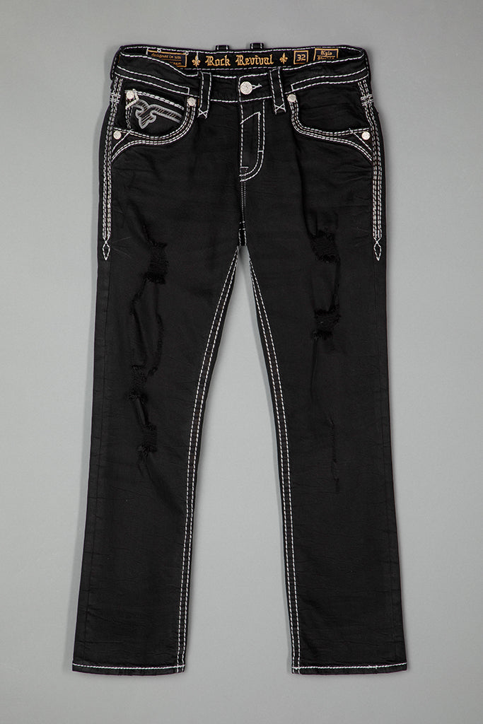 Kylo Straight Jeans in Black