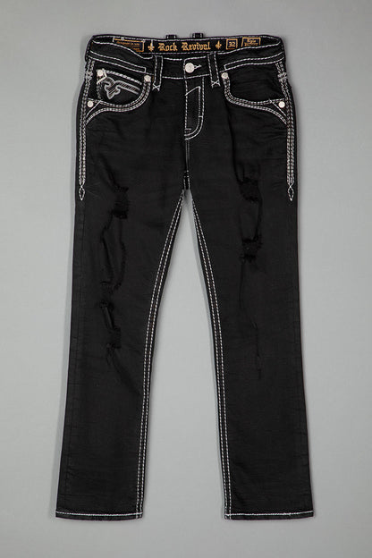 Kylo Straight Jeans in Black