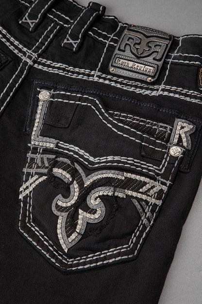 Kylo Straight Jeans in Black
