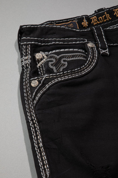 Kylo Straight Jeans in Black
