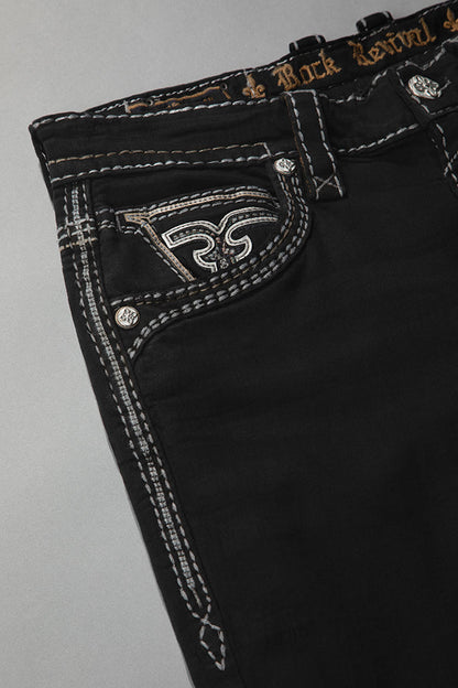 Ermias Straight Jeans In Black