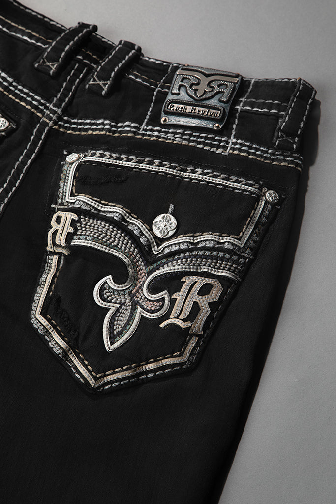 Ermias Straight Jeans In Black