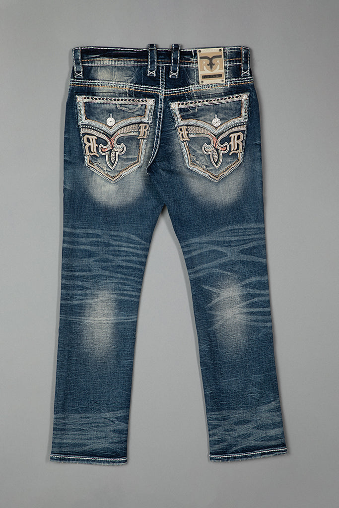 Ermias Straight Jeans in Blue