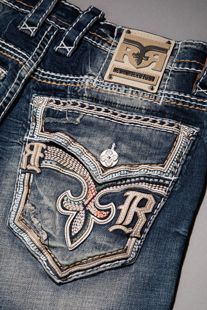 Ermias Straight Jeans in Blue