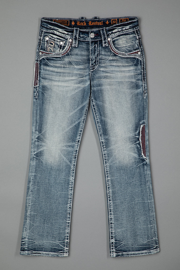 Skye Bootcut Jeans in Light Blue