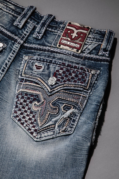 Skye Bootcut Jeans in Light Blue