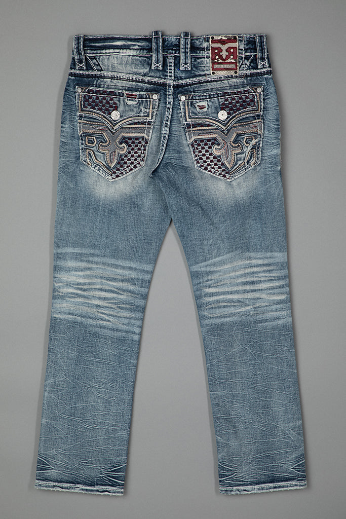Skye Straight Jeans in Light Blue