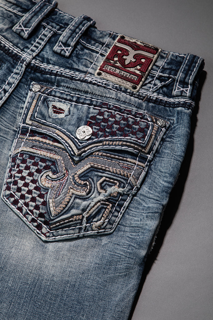 Skye Straight Jeans in Light Blue