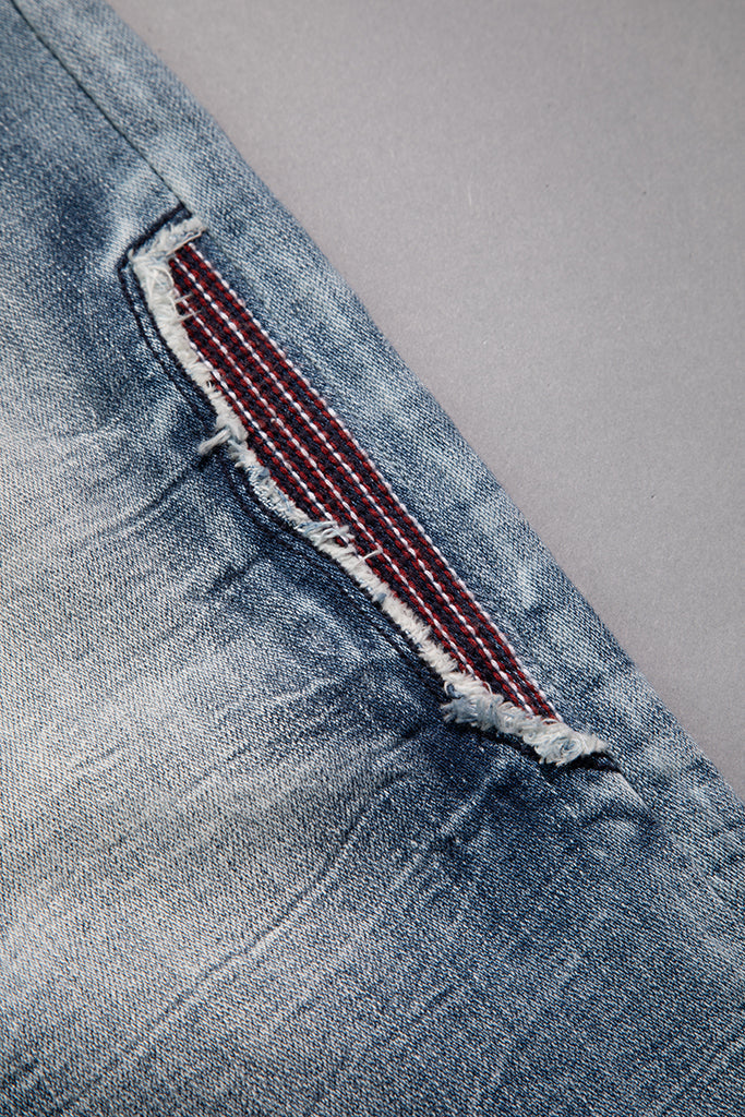 Skye Straight Jeans in Light Blue