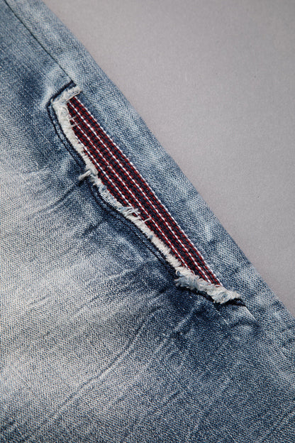 Skye Straight Jeans in Light Blue