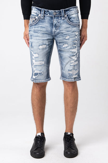 Dimitri Denim Shorts