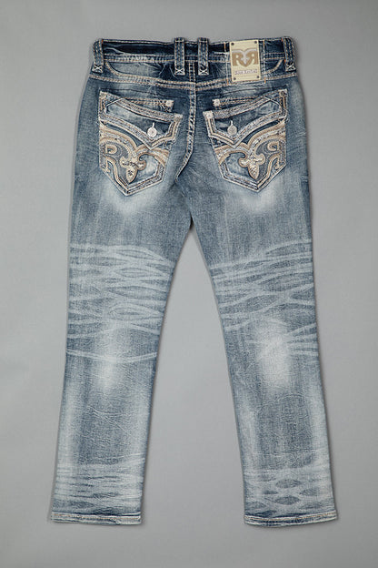 Micah Straight Jeans in Light Wash