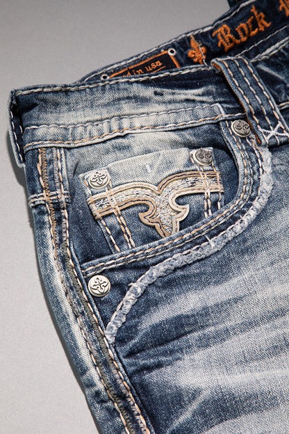 Micah Straight Jeans in Light Wash