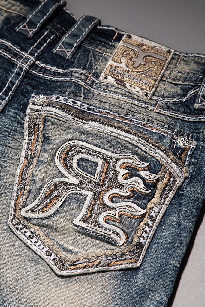 Hektor Alt Straight Jeans in Medium Blue