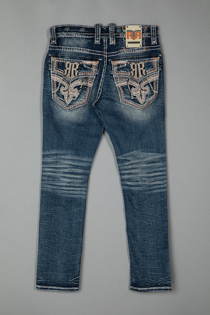 Richie Alt Straight Jeans in Blue