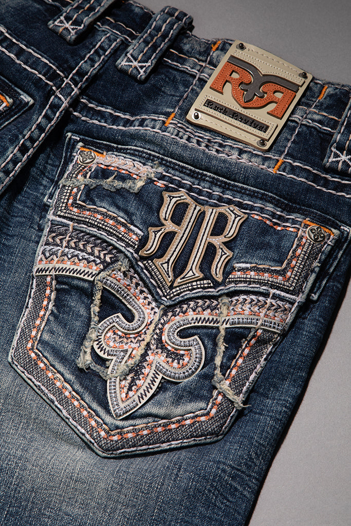 Richie Alt Straight Jeans in Blue
