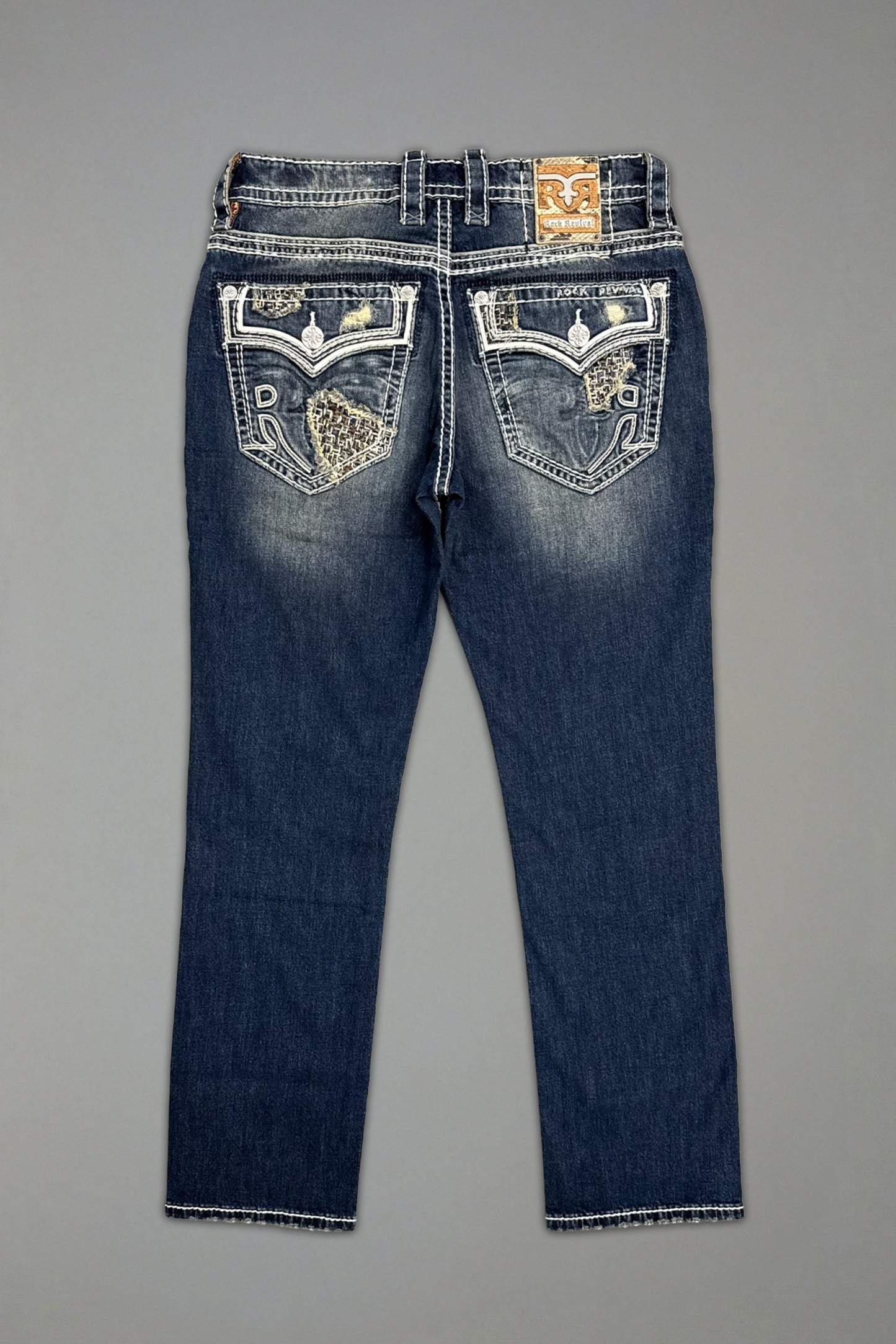 Mckay Straight Jeans In Dark Blue