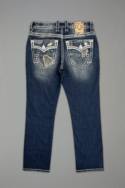 Mckay Straight Jeans In Dark Blue