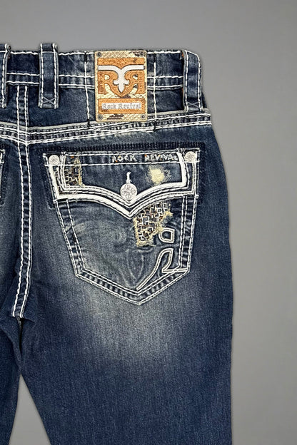 Mckay Straight Jeans In Dark Blue