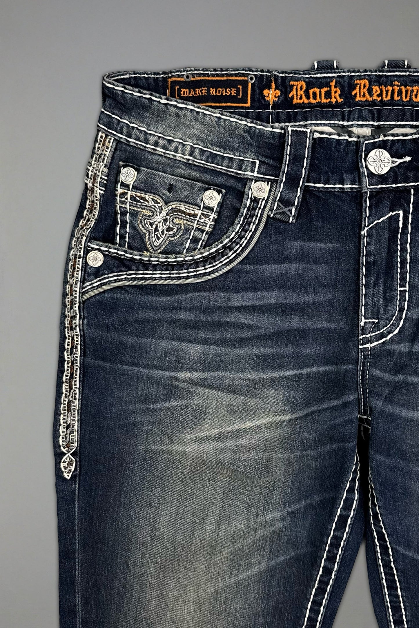 Mckay Straight Jeans In Dark Blue