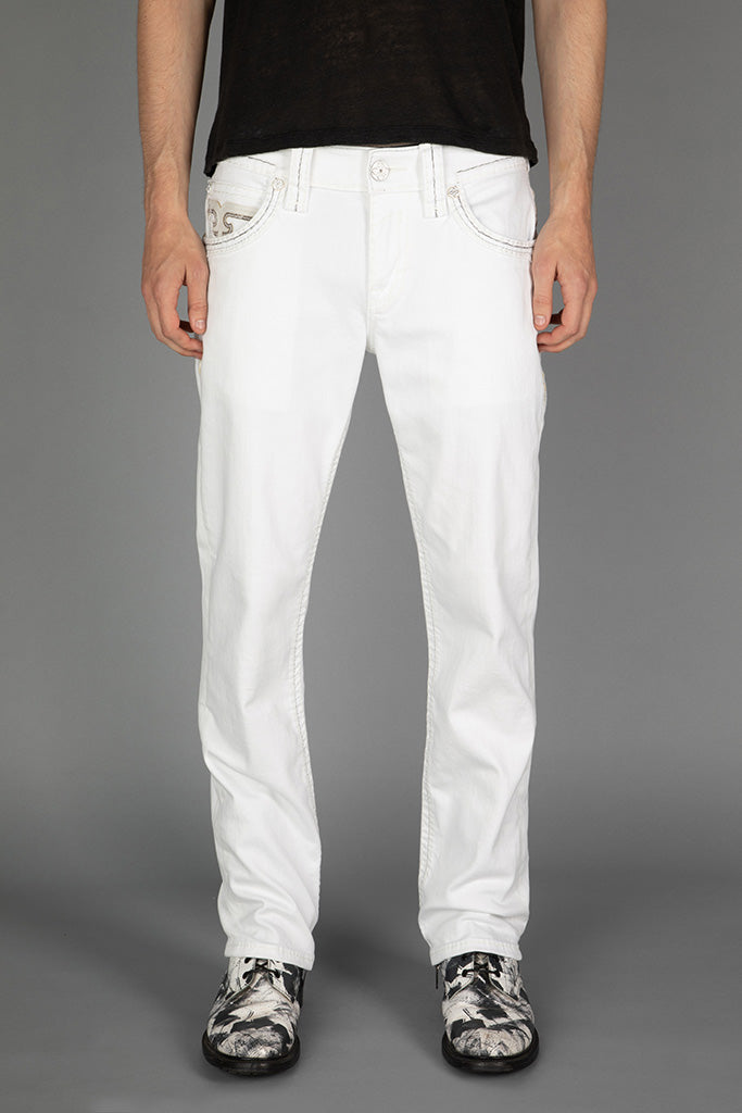 Justinn Straight Jeans in White