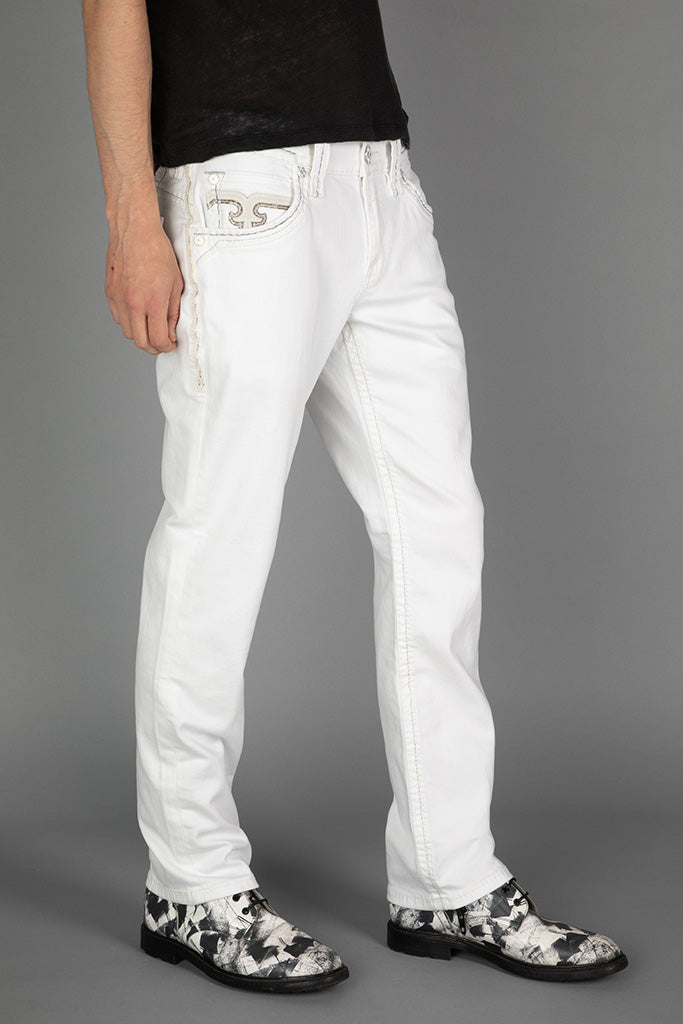 Justinn Straight Jeans in White