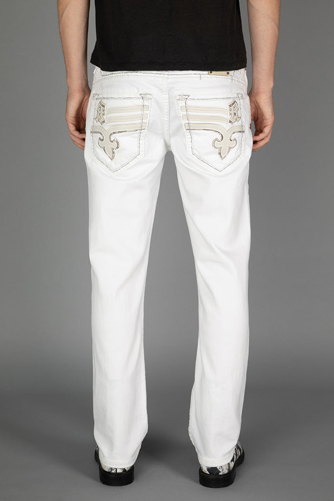 Justinn Straight Jeans in White