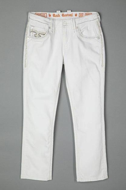 Justinn Straight Jeans in White