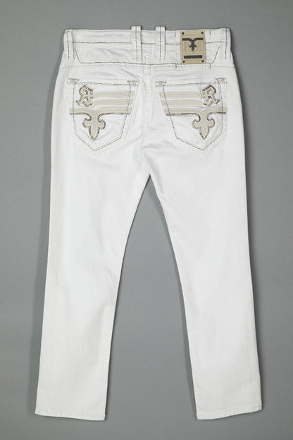 Justinn Straight Jeans in White