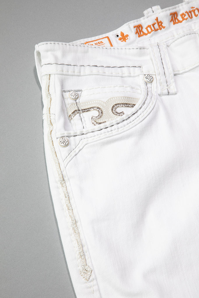 Justinn Straight Jeans in White