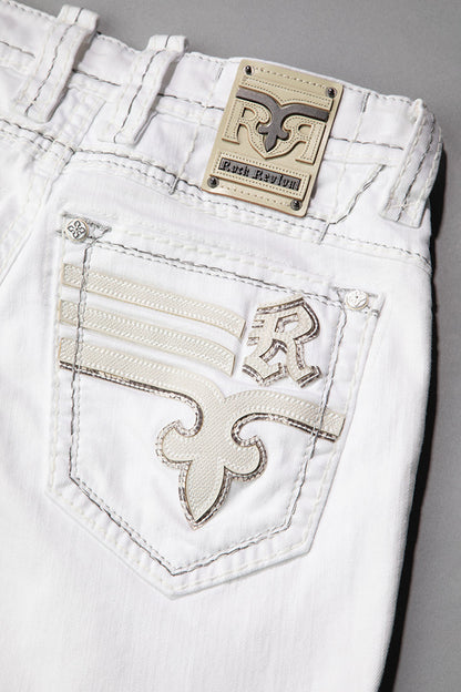 Justinn Straight Jeans in White