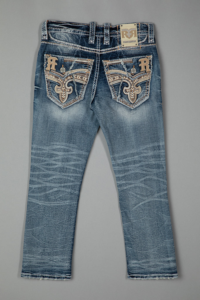 Micah Straight Jeans in Medium Wash