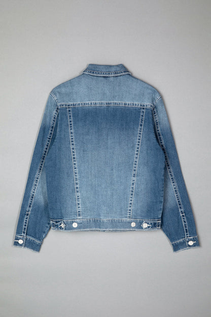 Jegor Denim Jacket in Medium Blue