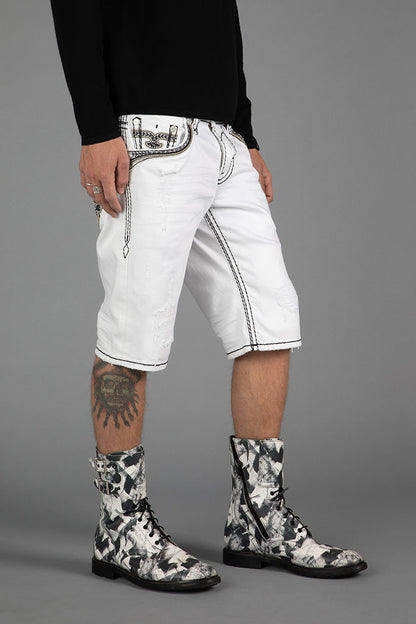 Rielly Denim Shorts