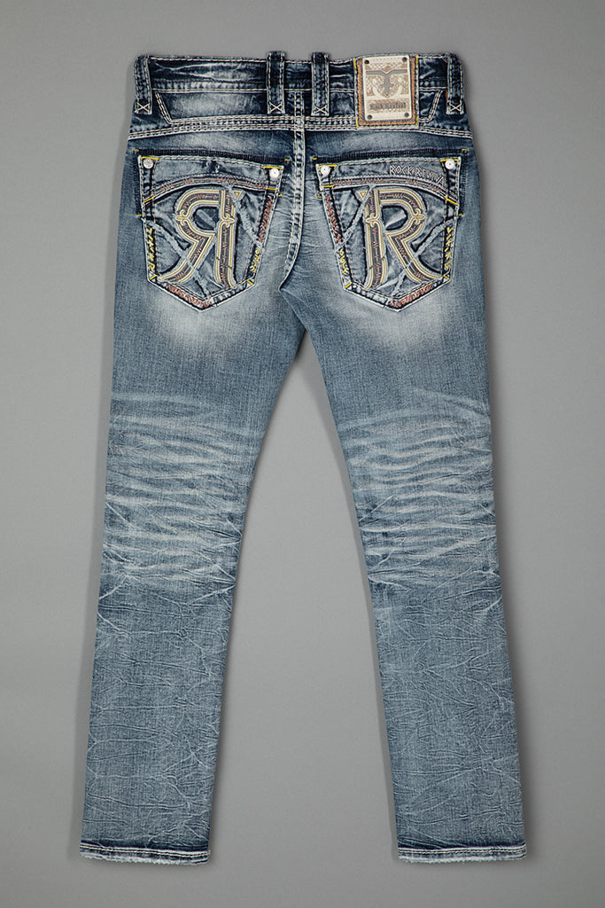Cassian Alt Straight Jeans in Light Blue