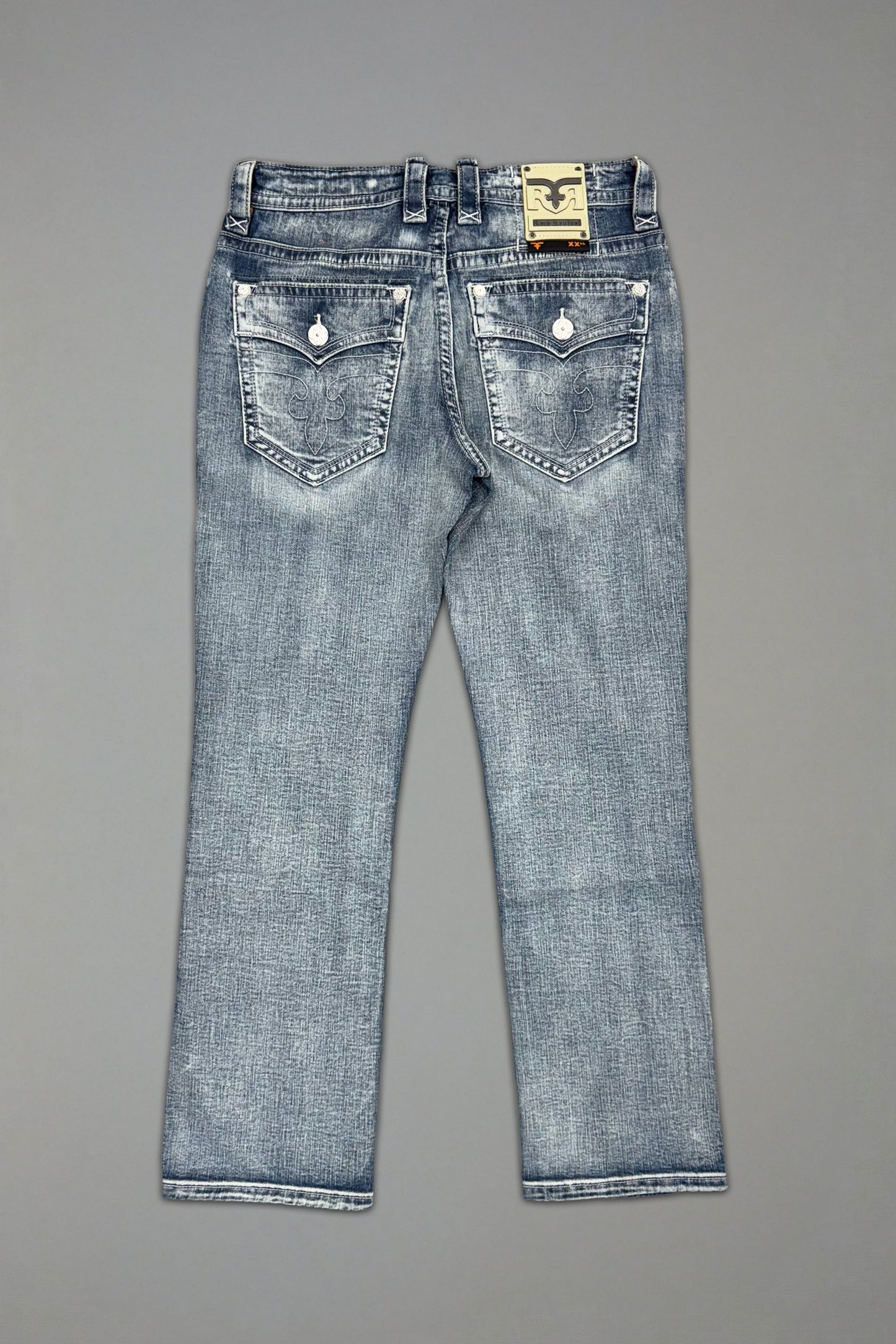 Clark Relaxed Straight in Light Wash