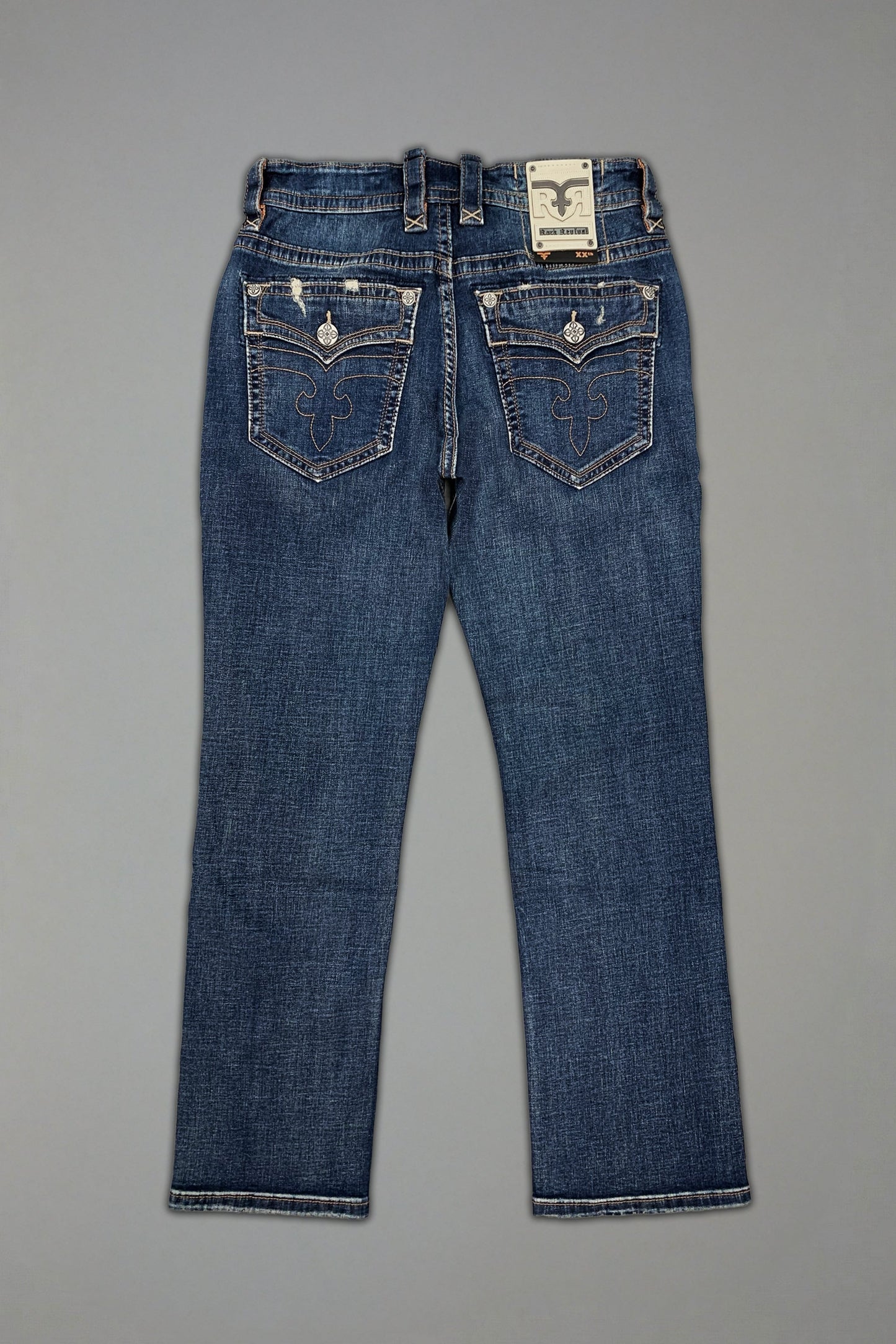 Clark Relaxed Straight in Medium Wash