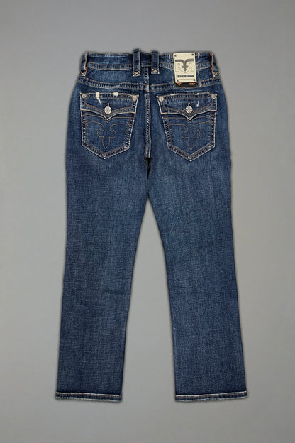 Clark Relaxed Straight in Medium Wash