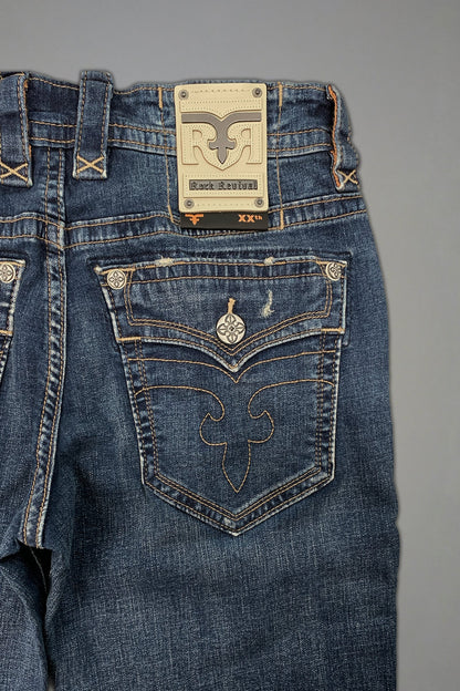 Clark Relaxed Straight in Medium Wash