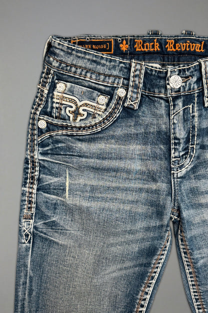 Zayn Denim Shorts in Medium Blue