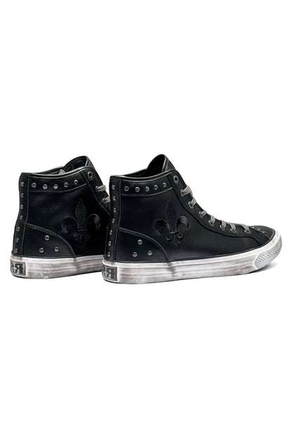 Rock Revival Hi-Top Sneakers in Black