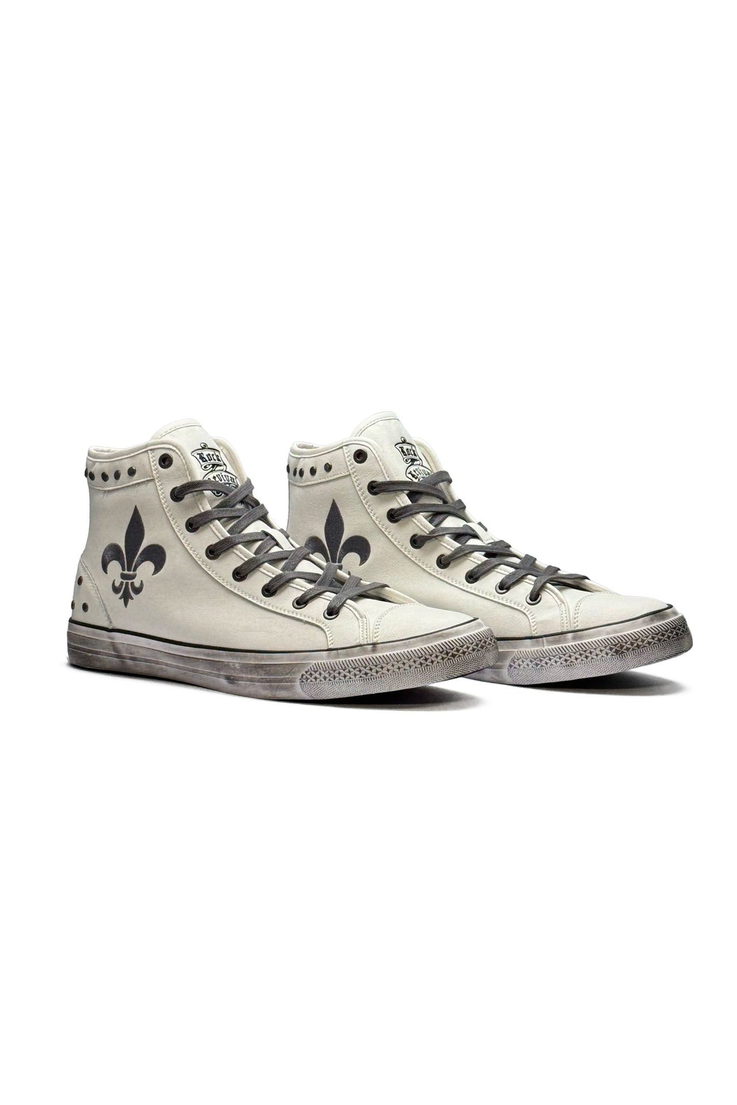 Rock Revival Hi-Top Sneakers in White