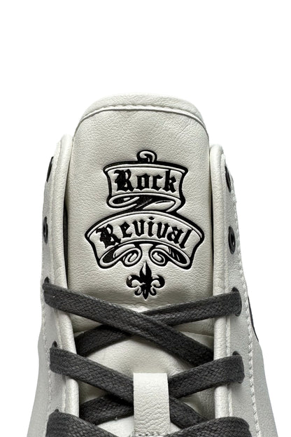 Rock Revival Hi-Top Sneakers in White