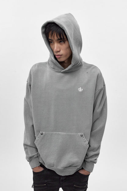 Rock Essential Hoodie in Gray