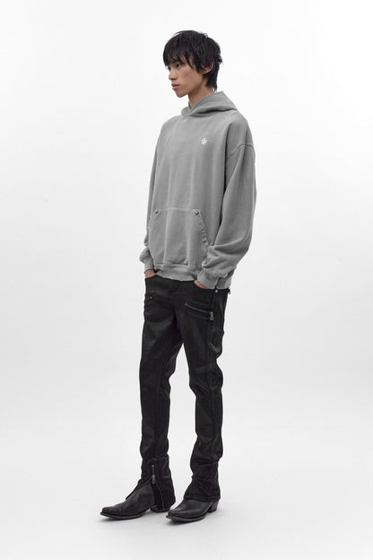 Rock Essential Hoodie in Gray