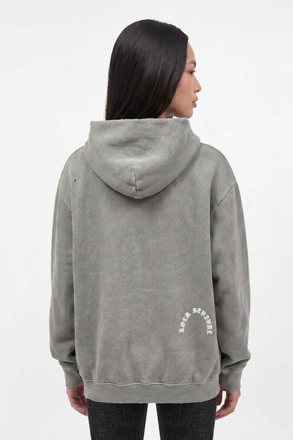 Rock Essential Hoodie in Gray (W)