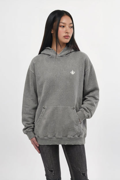 Rock Essential Hoodie in Gray (W)