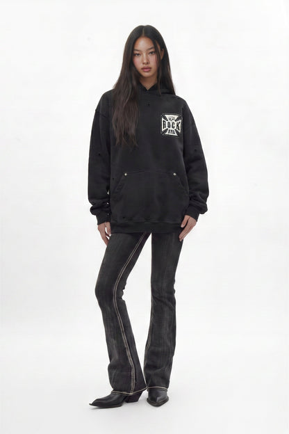Iron Relic Hoodie in Black (W)