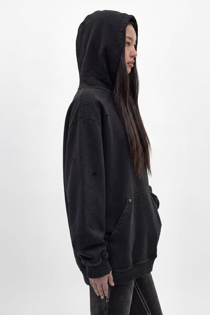 Iron Relic Hoodie in Black (W)